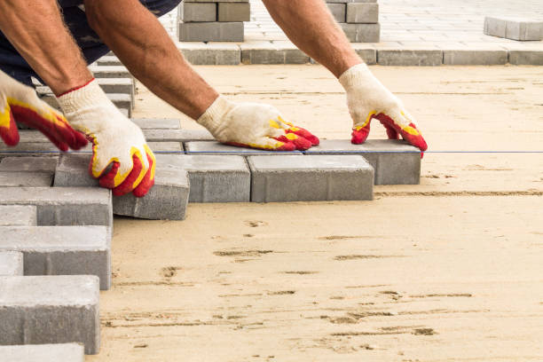 Residential Paver Driveway in Levittown, PA